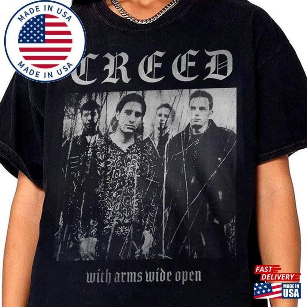Creed Band Shirt Tour Graphic   Unisex